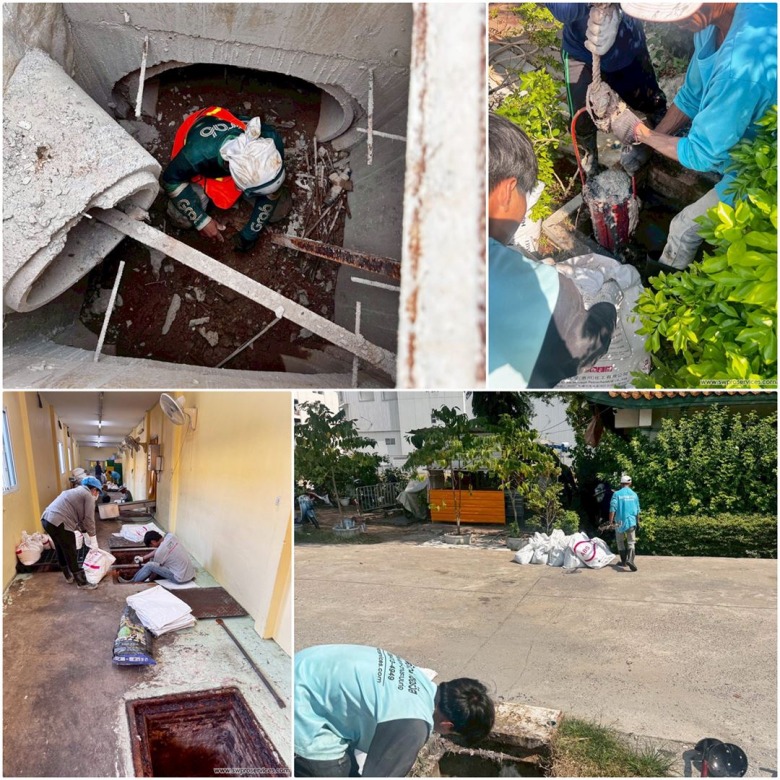 รับลอกท่อระบายน้ำ